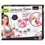 Lena 42443 - Airbrush Tattoo Studio avec 100 pochoirs et 4 Couleurs pailletées