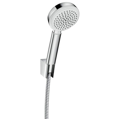 hansgrohe MyClub Ensemble support mural et douchette 1 jet avec flexible de douche 125 cm