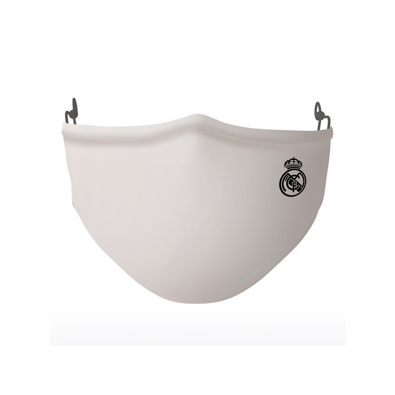 Masque en tissu hygiénique réutilisable Real Madrid C.F. SF430915 Blanc