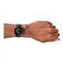 Armani Exchange Montre pour Homme, Mouvement Quartz Multifonction, Boîtier en Acier Inoxydable Noir de 42 mm avec Bracelet en Cu
