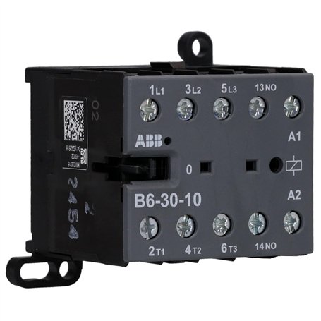 abb-entrelec B6 – minicontactor -3010 220 – 240 V 40/450hz Vis