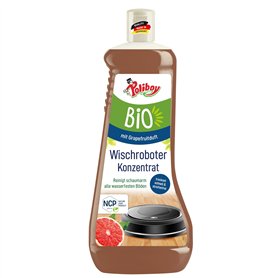 POLIBOY BIO Nettoyeur de sol concentré pour robot nettoyeur et robot aspirateur avec fonction de nettoyage – Nettoyant à faible