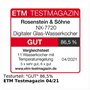 Bouilloire digitale en verre 2200 W / 1,7 L à éclairage LED - Avec thermostat [Rosenstein & Söhne]