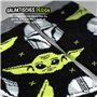 United Labels Lot de 5 paires de chaussettes Star Wars The Mandalorian pour homme, 40-45, chaussettes pour homme Baby Yoda Grogu