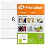 Printation Étiquettes Autocollantes Multi-usages 105 x 74 mm