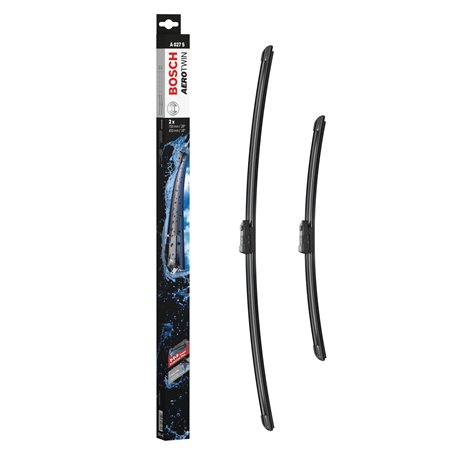 Bosch A027S - Balais d'essuie–glace Aerotwin - Longueur : 700/450 mm - 1 paire de balais avant