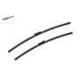 Bosch Balais d'Essuie–Glace Plats Aerotwin A100S, Longueur: 700mm/650mm – 1 Paire de Balais avant