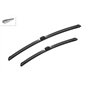 Bosch Balais d'Essuie–Glace Plats Aerotwin A204S, Longueur: 600mm/475mm – 1 Paire de Balais avant