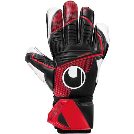uhlsport Powerline Supersoft Football Enfants Gants de Gardien de But - Gants de Gardien de But Unisexe - Mousse adhérente Super