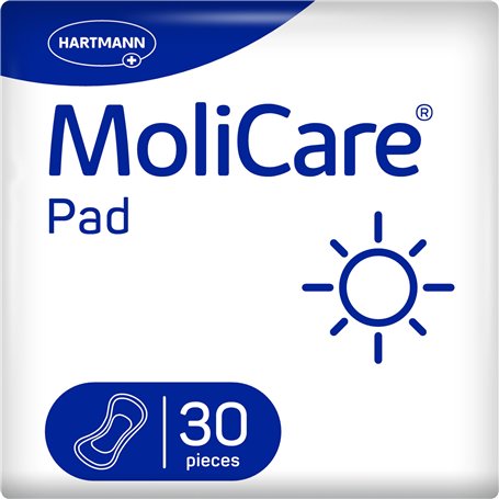 MoliCare® Pad Day Lot de 30 serviettes hygiéniques pour fuites urinaires légères pendant la journée pour hommes et femmes | Form