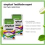 simplicol Teinture Expert : Votre Teinture Express en Machine ou en bassine - Paquet de 300g - Couleur Vert Pomme (Pack de 2)