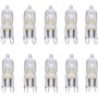 Osram Halopin 66733 AC35305 Lot de 10 Ampoules Lampes Halogènes G9 à intensité variable Blanc chaud 33 W 230 V 460 lm