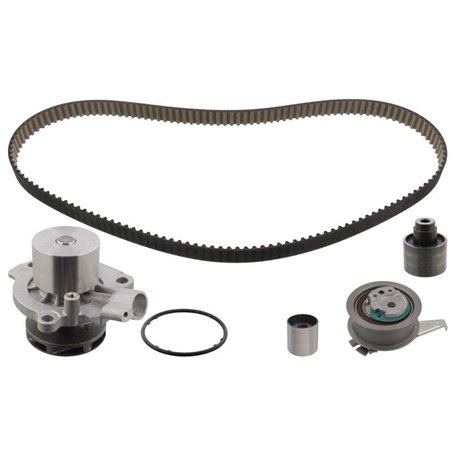 Febi bilstein 104866 - Pompe à eau + kit de courroie de distribution