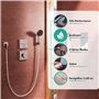 hansgrohe Raindance Alive Select S 24611700 Set de douche avec pommeau de douche à économie d'eau (EcoSmart, 3 types de jet dont