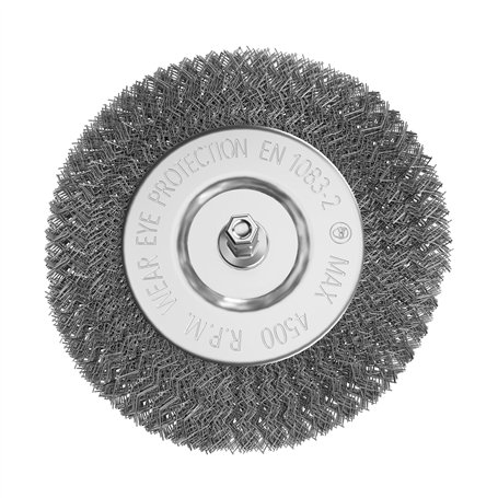 Parkside Brosse à joints en métal avec poils métalliques | Brosse de rechange en métal pour enlever les lichens et la mousse | p