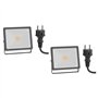 ledscom.de 2 pièces Projecteur de jardin LED FLIN pour l'extérieur