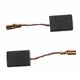 vhbw 2x Balais de charbon pour moteur 17 x 10 x 5mm compatible avec Bosch GWS 6-115