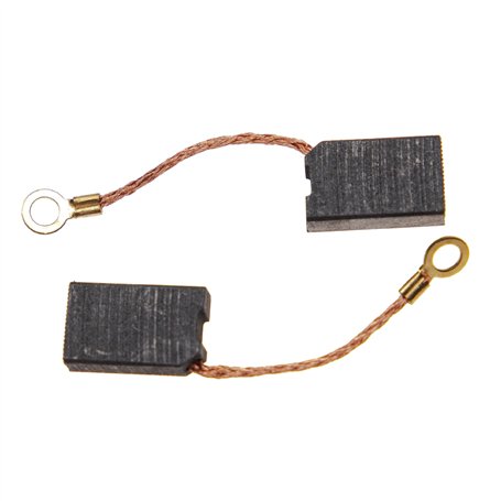 vhbw 2x Balais de charbon pour moteur 20 x 12 x 6
