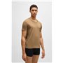 Boss Hommes Tshirt RN 3P Classic Lot de Trois t-Shirts en Coton à Logo brodé
