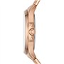 Armani Exchange - Montre Trois Aiguilles en Acier Inoxydable Ton Or Rose pour Femme, Ax5264