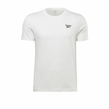 T-shirt à manches courtes homme Reebok Identity Left Chest Logo Blanc
