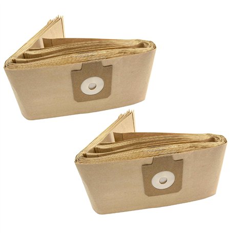 vhbw 20x sacs compatible avec Nilfisk-Alto UZ 934 / UZ934 Terrier/Cubic