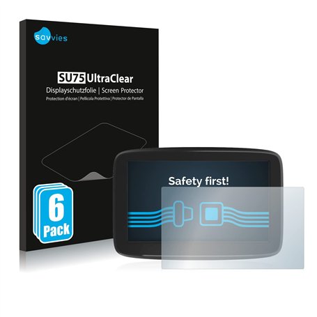 savvies Protection Ecran pour TomTom GO Classic 5" (6 Pièces) - Film Protection Ultra Clair