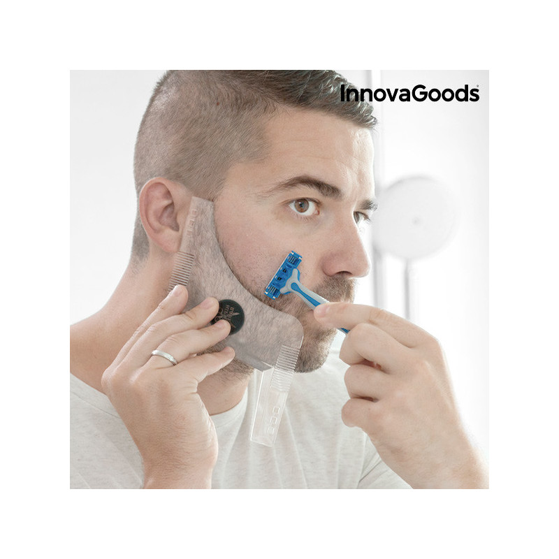 Moule pour Rasage de Barbe Hipster Barber InnovaGoods