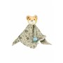 Sterntaler Träumli Ensemble Lion Léo - Doudou en molleton avec attache-tétine - Anneau en silicone et fermeture Velcro pour fixe