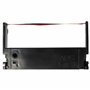 vhbw 1x Ruban encreur remplacement pour Epson ERC-43B, ERC-43, ERC-39 pour imprimante matricielle ou de reçus - noir-rouge