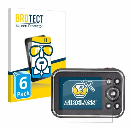 brotect Protection Écran Verre pour Vtech Kidizoom Video Studio HD (6 Pièces) Film Protecteur Vitre 9H [Anti-Rayures