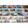 Motives 50 Divers Chemin de Fer Timbres (Timbres pour Les collectionneurs) vehicules sur Rails/funiculaire