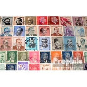 Turquie 50 Divers Timbres (Timbres pour Les collectionneurs)