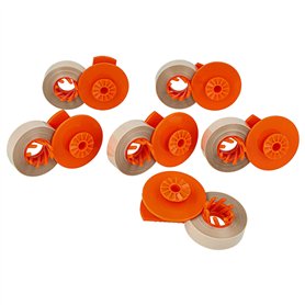 vhbw 6x Ruban correcteur compatible avec Samsung SP 3550, SQ-1200, SQ-1250, SQ-1500, SQ-1550 machine à écrire - Lift-Off, 170 m vhbw 6x Ruban correcteur compatible avec Samsung SP 3550