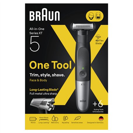 Braun Tondeuse à barbe et corps Series X