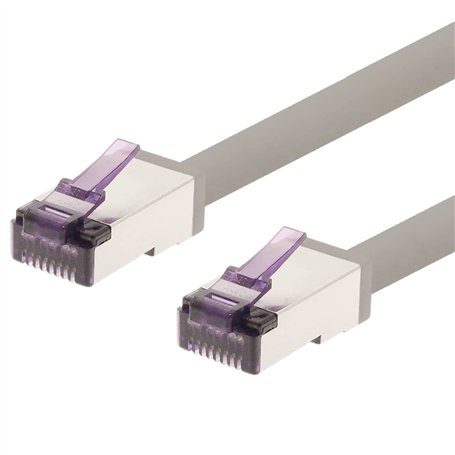 1aTTack.de - 15m - Câble réseau CAT6a Superflex Ethernet Gigabit LAN RJ45 CAT6 A câble patch 10000 Mbit s SFTP PIMF 500 MHz comp