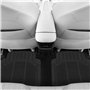 WOLTU Tapis de Voiture Universel,Voiture Tapis de Sol Tapis en Caoutchouc Set Noir