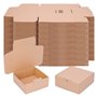 verpacking 250 boîtes pliantes 15 x 16 x 6 cm brun (dimensions extérieures 15