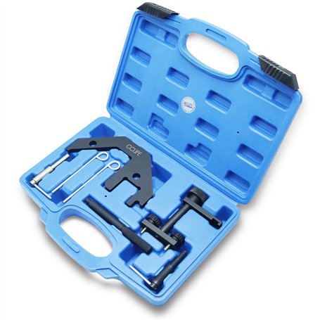 CCLIFE Kit calage moteur pour Compatible avec BMW M47 M57 Outil calage arbre à cames et vilebrequin Compatible E46 E90 E60 X3 X5
