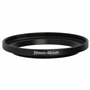 vhbw Bague d'adaptation de Filtre Step-Up de 39 mm vers 46 mm pour Objectif d'appareil Photo - Adaptateur, métal, Noir