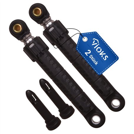VIOKS Lot de 2 amortisseurs de rechange pour Bosch 00448032 90N - Pièce de rechange pour machine à laver