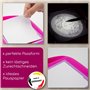 Papier de rechargement pour un plaisir durable de dessiner au projecteur - carré I papier découpé en 21 x 21 cm pour recharger I