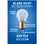 Light Galaxy ... Ihr Lichtlieferant Lot de 10 ampoules P21 5 W BAY15d 12 V 21 5 W pour feu arrière de voiture, feu stop, feux de