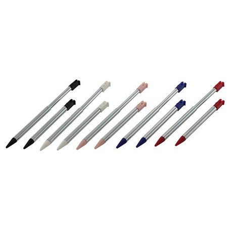 OTB Lot de 10 Stylets télescopiques pour Nintendo 3DS