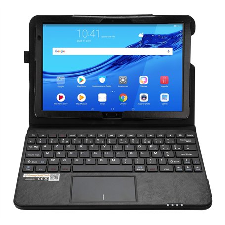 MQ pour Huawei MediaPad M5 lite - Etui avec clavier français AZERTY pour Huawei MediaPad M5 lite WiFi