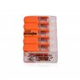 Lot de 50 bornes de connexion 221-415 WAGO avec levier de commande 5 fils