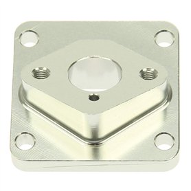 Mach1 Adaptateur collecteur d'admission 4 vis essence scooter - Aluminium