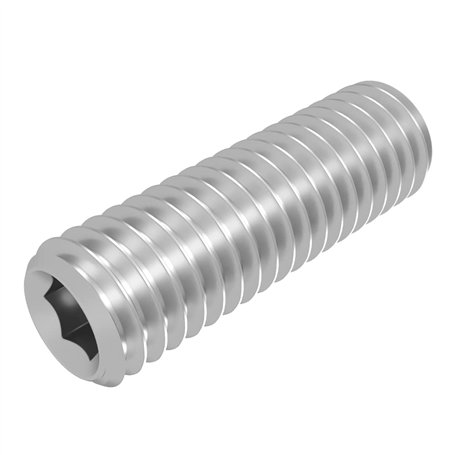 Vis sans tête SECCARO à pointe conique M5 x 16 mm