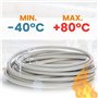 Lapp 0028508 LiYY Câble de commande 10 m 8 x 0,5 mm² I Câble de données I Câble d'extension LED I Câble de signal 8 fils I Câble