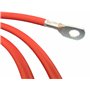 eXODA Câble de batterie 200cm câble d'alimentation en cuivre 25 mm² avec cosses à œillets M8